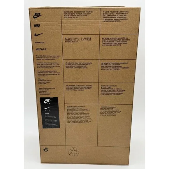 Nike Waffle One White Black Men US 8.5 Mesh Sneakers DM0008-100 - Picture 15 of 15